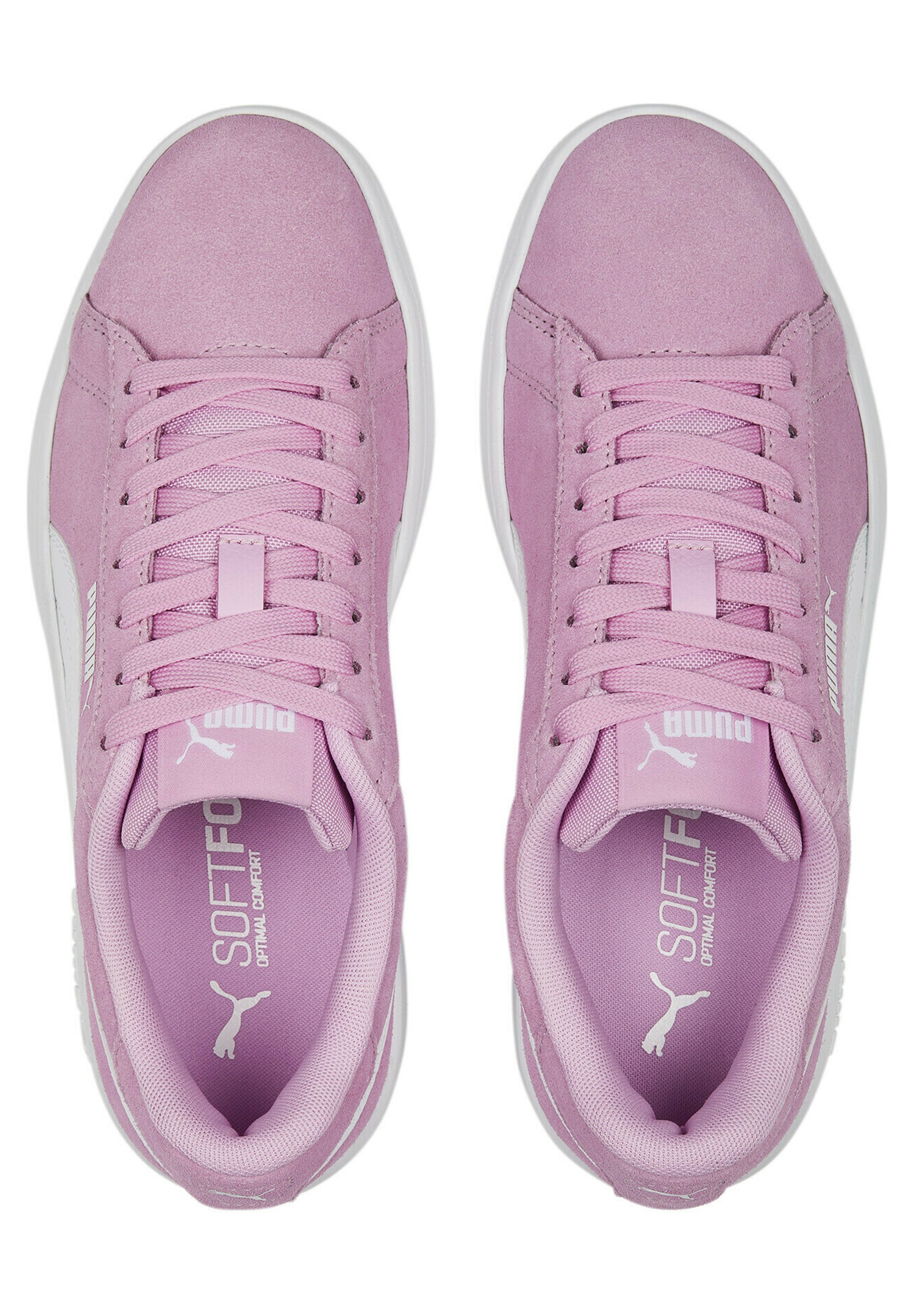 Puma SMASH - Sneakers laag - lilac chiffon/white/lila - Zalando.nl