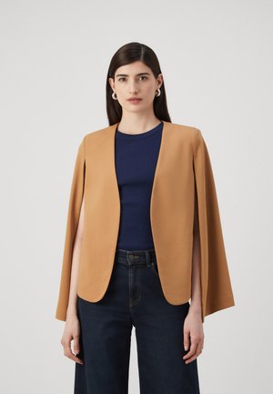 CAPE JACKET - Pláštenka - pecan