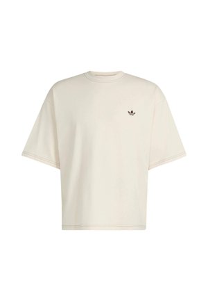 adidas Originals, CONTRAST OVERSIZED TEE - T-Shirt basic - white