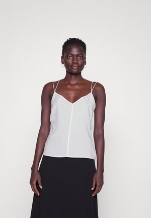 DESIGNERS REMIX VALERIE BACK DRAPE TOP - Μπλούζα - cream