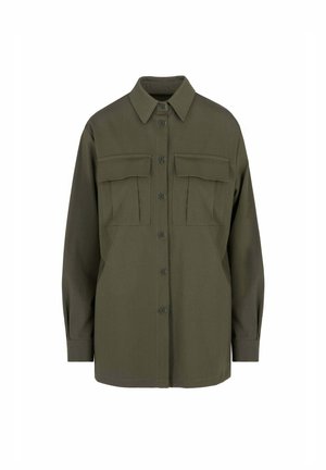 Bomboogie, Overhemdblouse - dark moss green