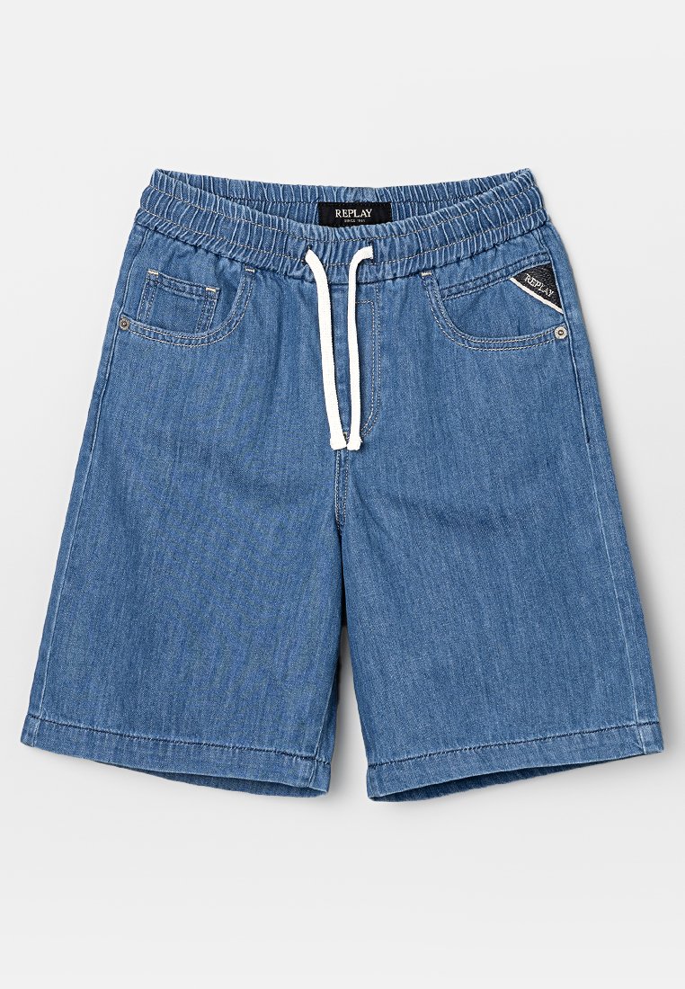 Replay Jeansshort blauw Replay Jeansshort blauw