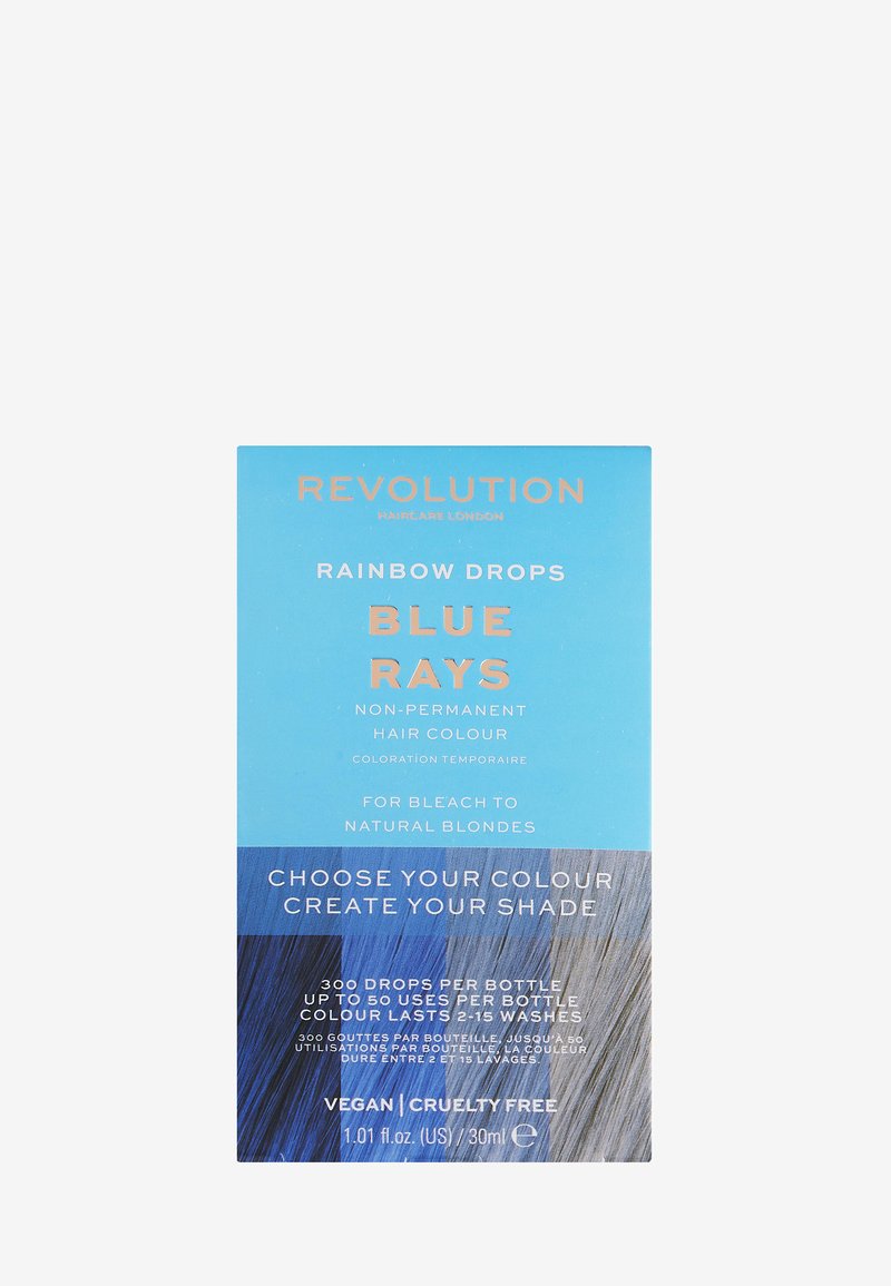 Damen Shampoo | Revolution Haircare RAINBOW DROPS Haarpflege blue rays/blau - EU09954 Damen Shampoo | Revolution Haircare RAINBOW DROPS Haarpflege blue rays/blau - EU09954
