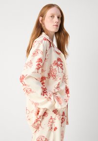 Heathe WOMENS SHIRT TROUSER SET - Stoffhose - offwhite red