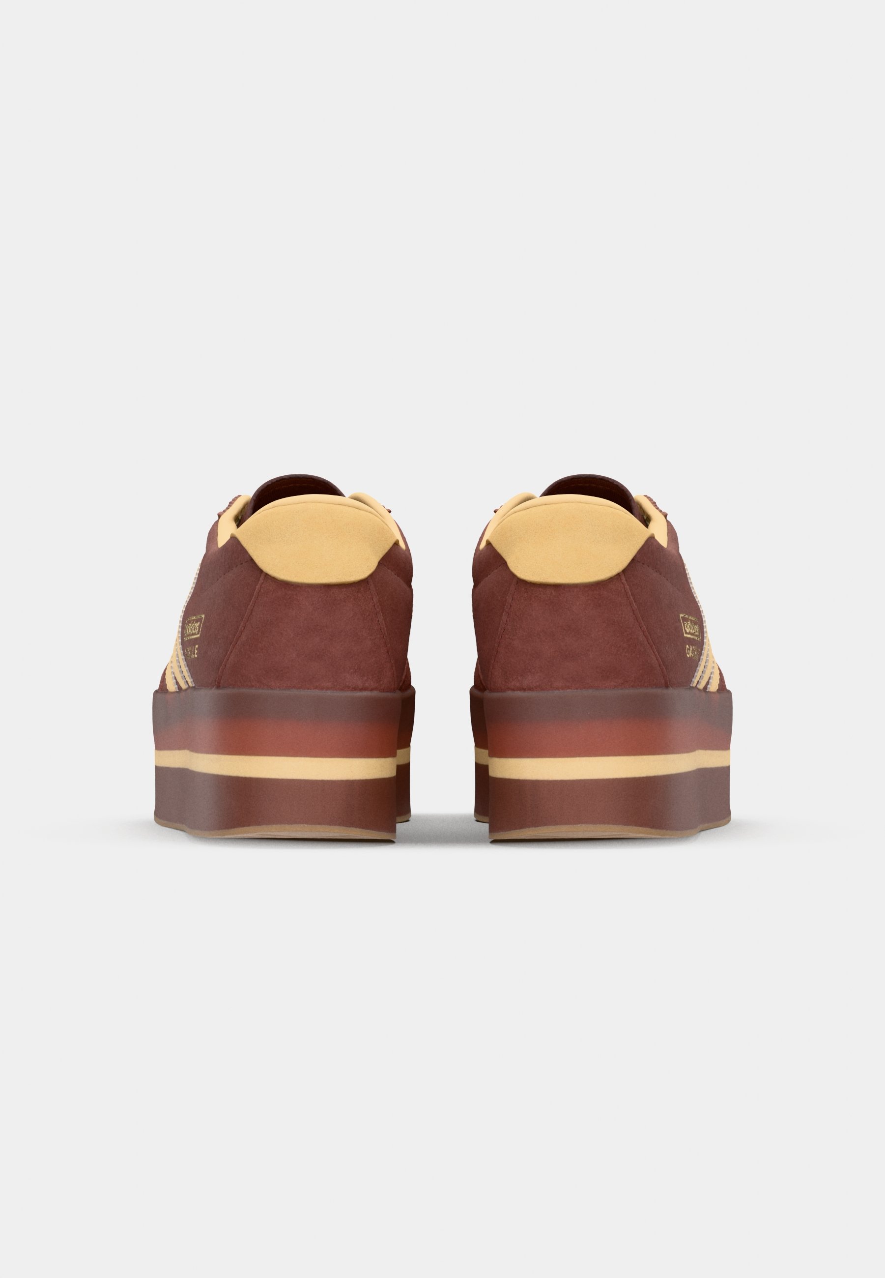 adidas Originals GAZELLE STACK W - Trainers - fox brown/orange