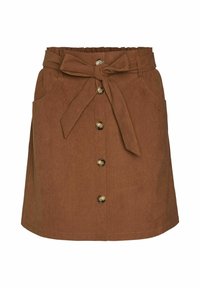 Vero Moda Mini skirt - tobacco brown