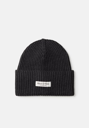 BEANIE FOLD UP - Gorro - night grey melange