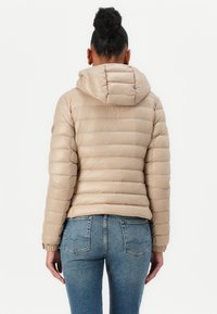 Tommy Hilfiger HOODED JACKET - Down jacket - beige