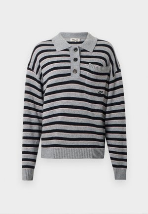 CAILEY - Svetrík - grey/black