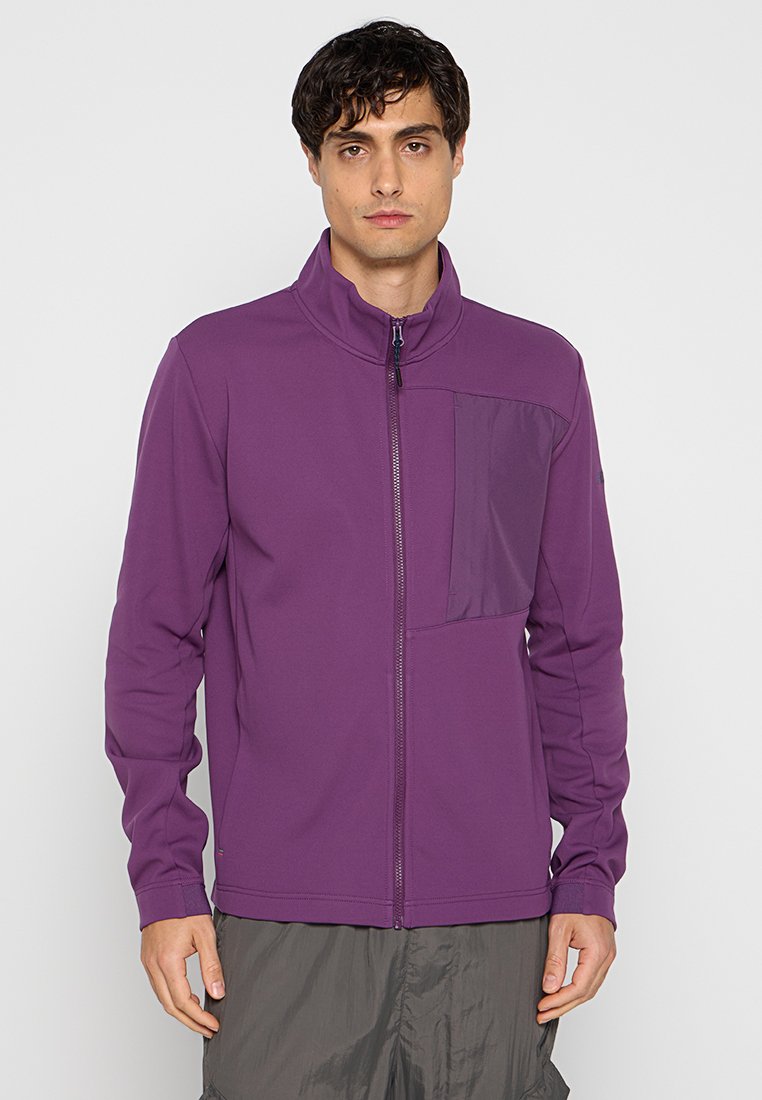 Dolomite Sweater met rits paars