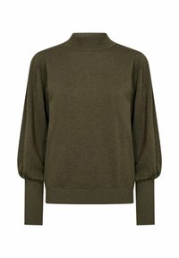 SC-DOLLIE 666 - Striktrøje - olive melange