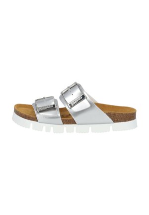 SAMOS - Mules - silber lack