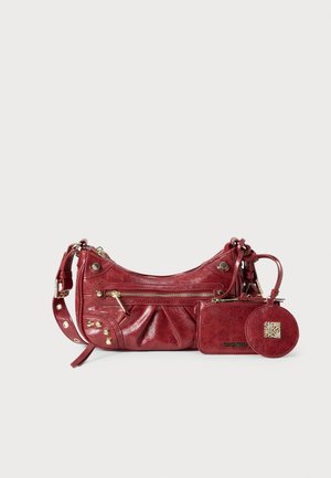 GLOWING - Borsa a tracolla - cherry