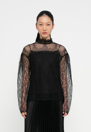 WOVEN BLOUSE - Pusero - nero