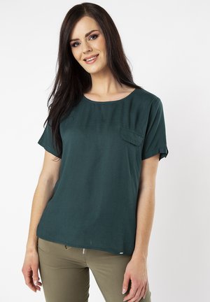 Blouse - dark green