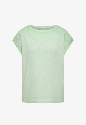 Cecil, T-SHIRT AUS JERSEY IM GARMENT DYE LOOK - T-Shirt basic - juicy lime