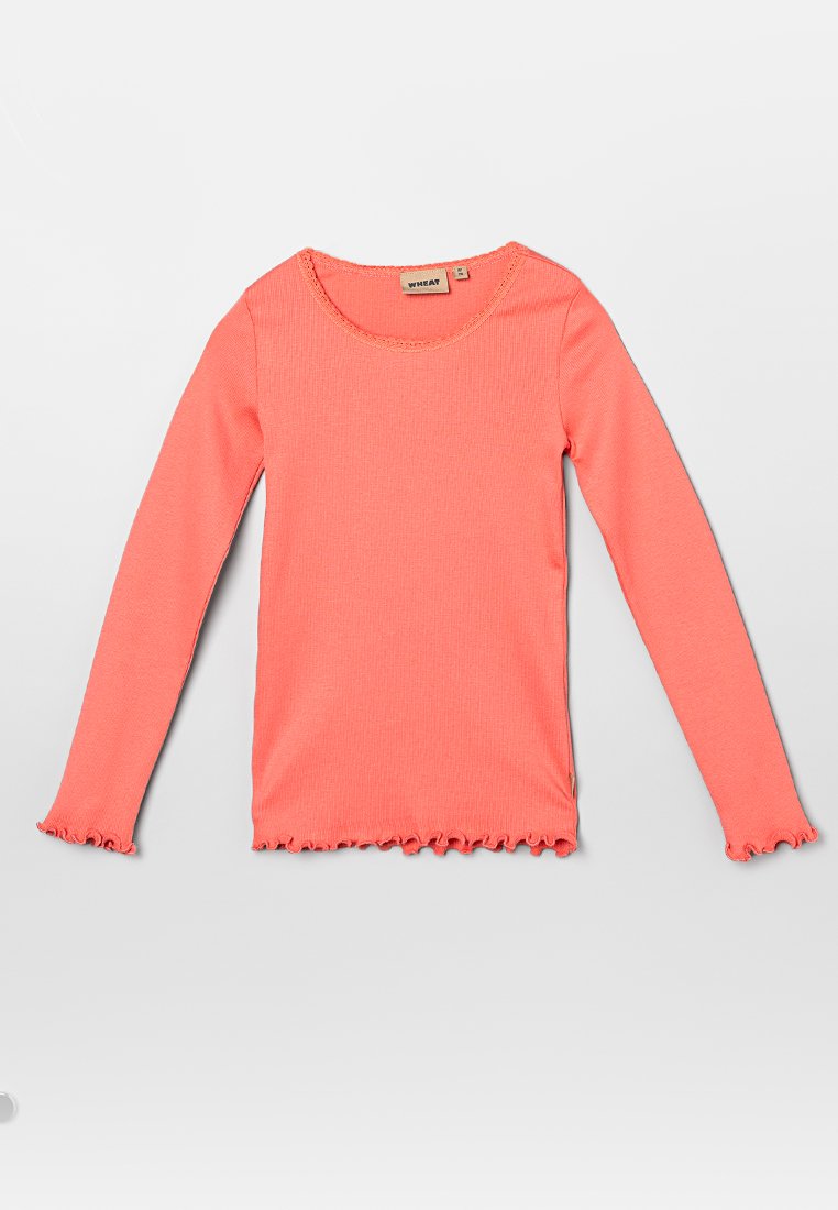 Wheat Longsleeve koraalrood Wheat Longsleeve koraalrood