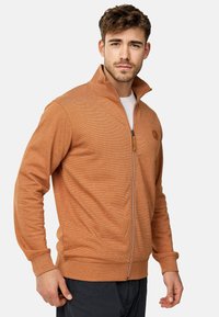 INDICODE JEANS YANIC - Sweatjakke - toffee