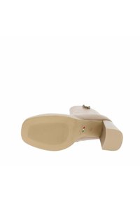 NeroGiardini I410905D - Stivaletti con plateau - tortora
