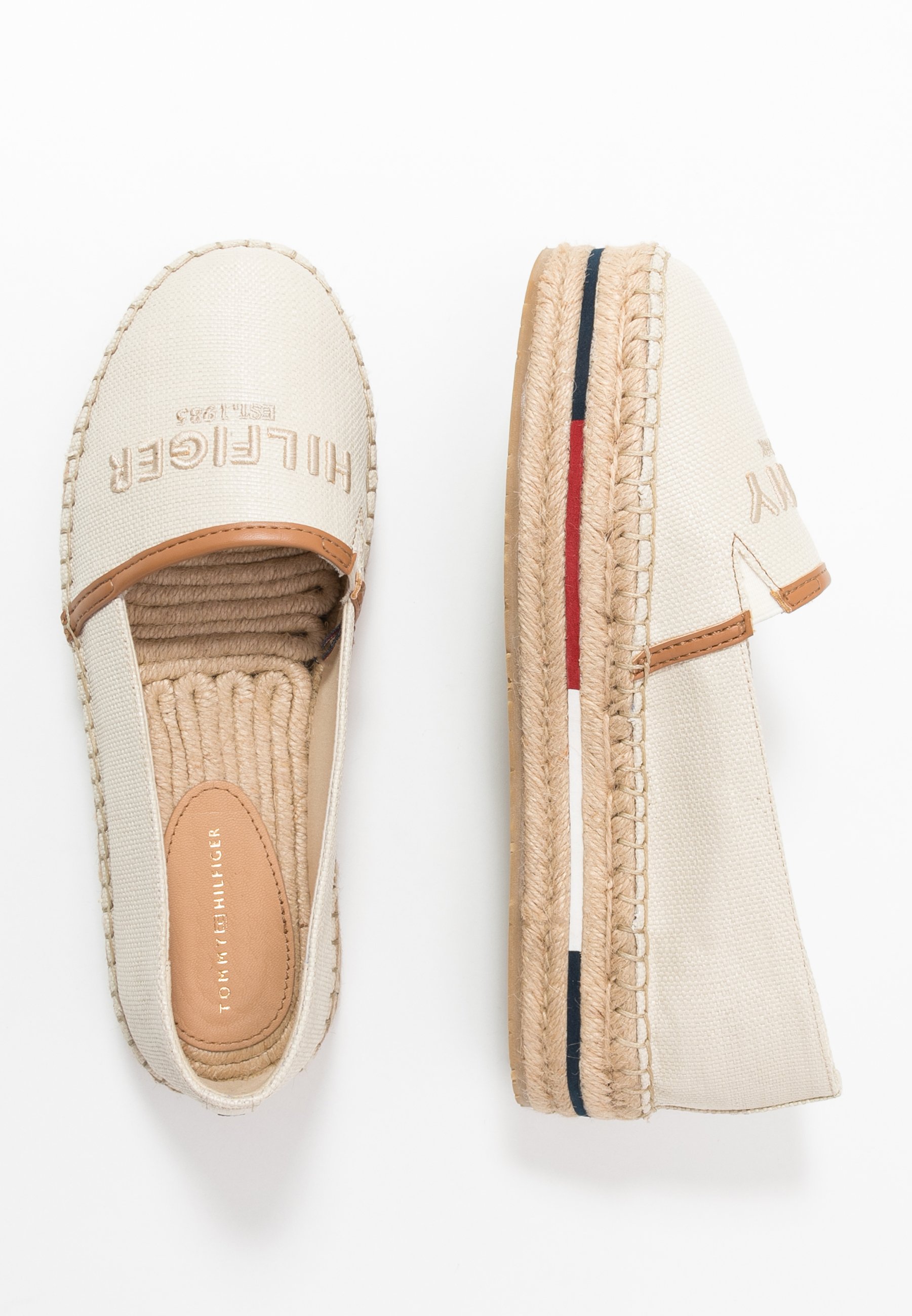 tommy hilfiger espadrilles beige