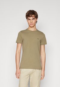Calvin Klein Paprasti marškinėliai - delta green