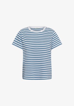 Cream, CRCERA BASIC T-SHIRT - T-shirt print - blue heaven stripe