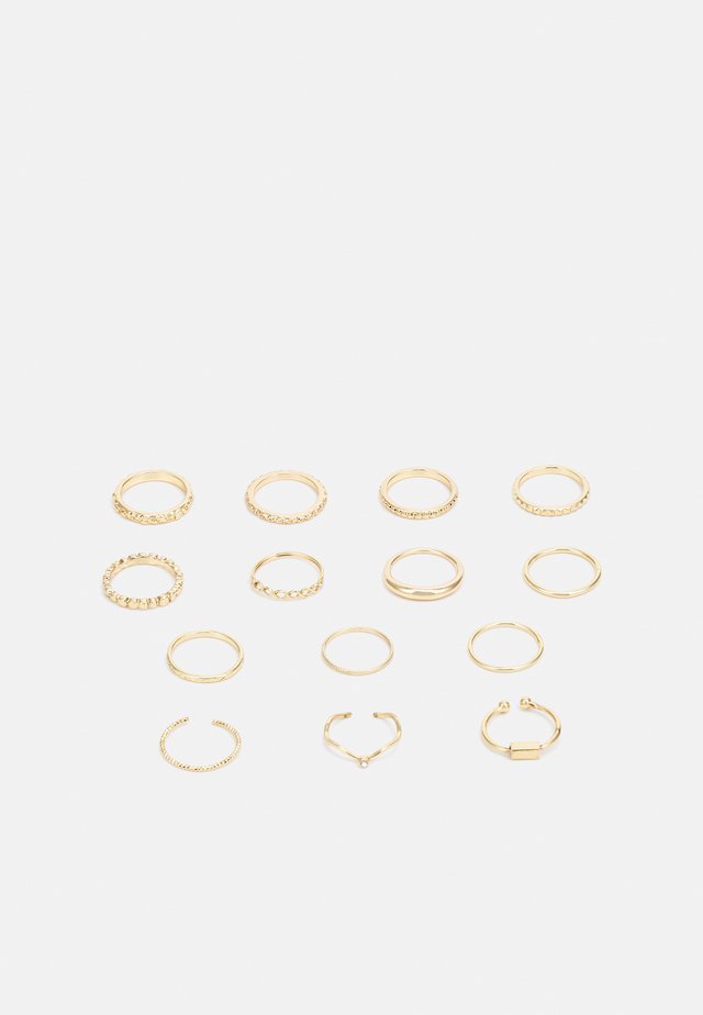 14 PACK - Bague - gold-coloured