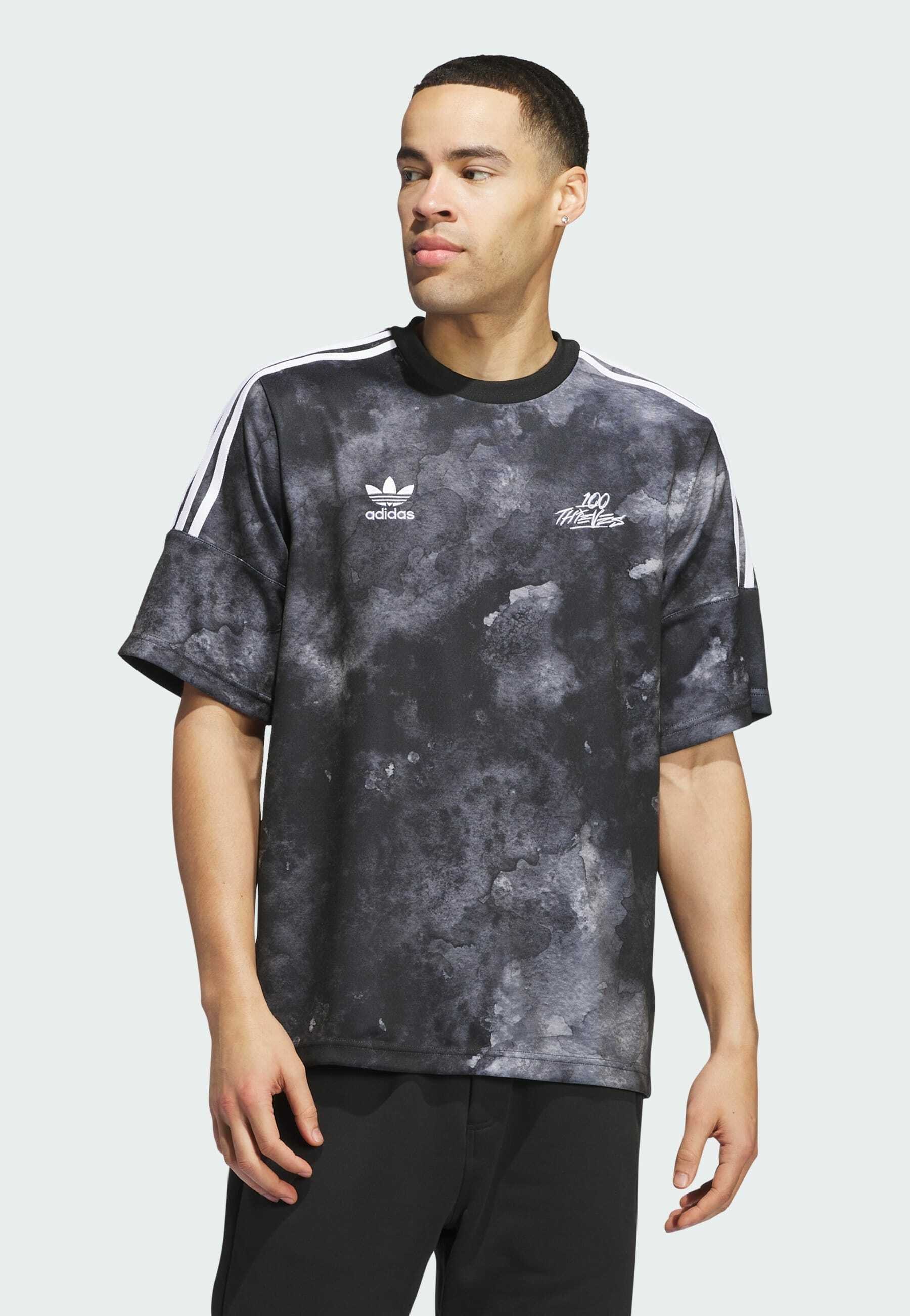 adidas Originals 100 THIEVES - Print T-shirt - black