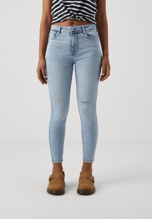 Jeans Skinny Fit - light-blue denim