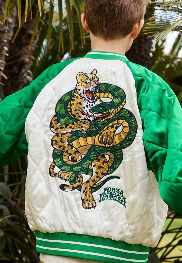 HARU - Bomber Jacket - jaguar and snake2