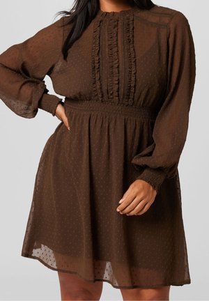 Freizeitkleid - brown