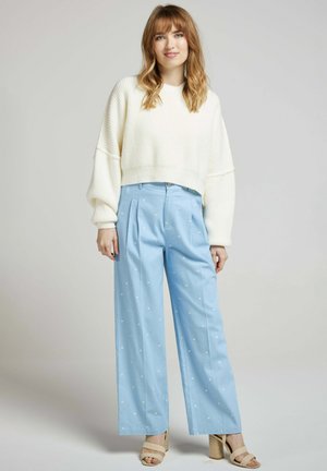 BERGER - Pantalon classique - ciel