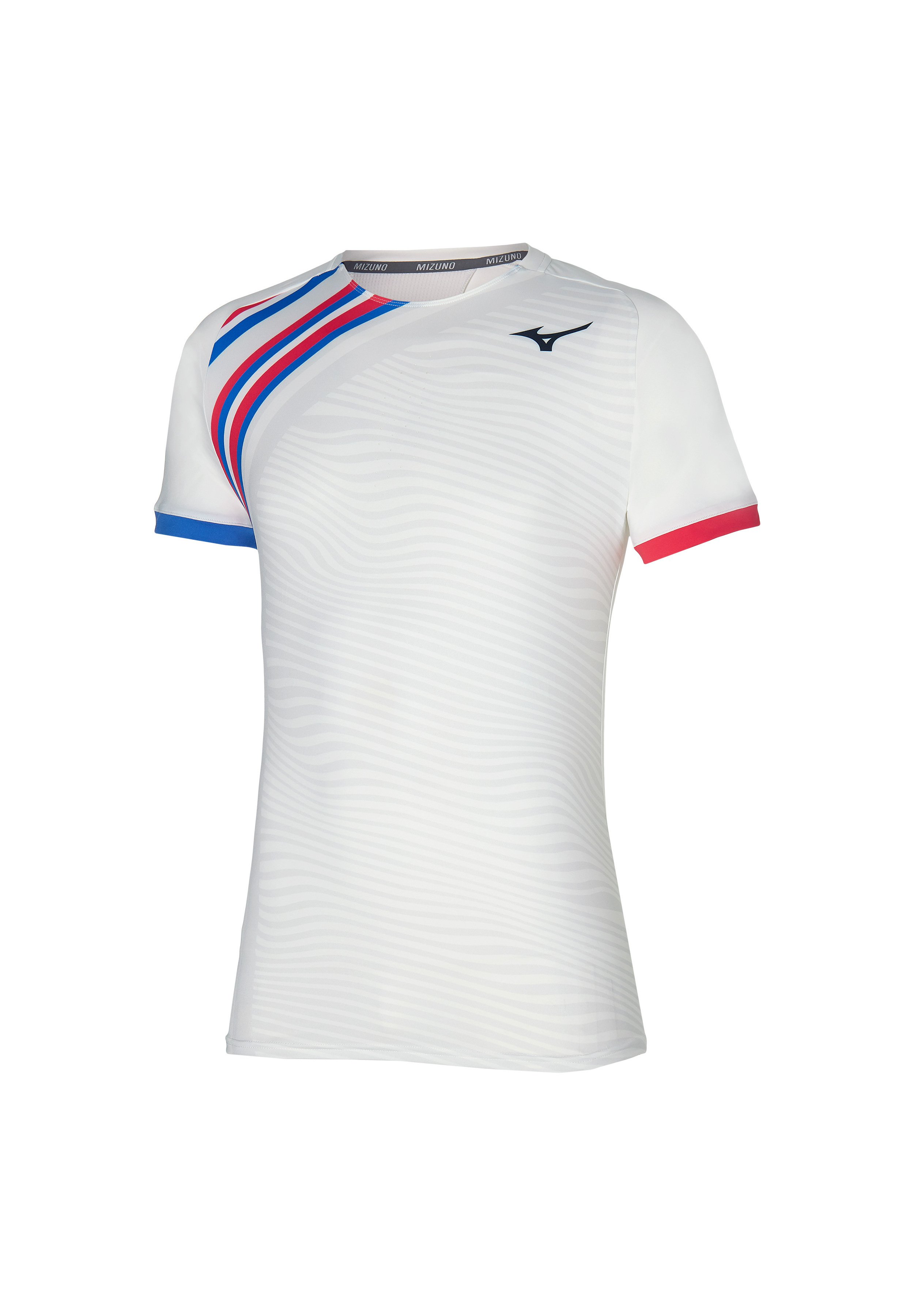 Mizuno SHADOW GRAPHIC - T-shirt print - weiss/wit - Zalando.be