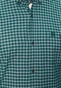 s.Oliver MIT BUTTON-DOWN KRAGEN - Hemd - petrol