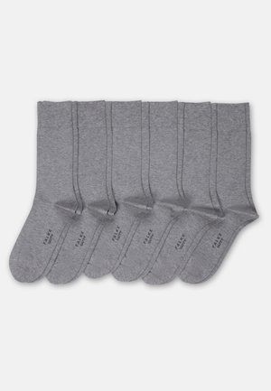 Happy 6-Pack - Calze - light greymel