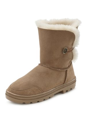 Winter boots - camelfarben