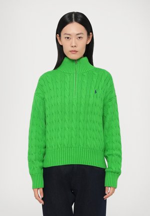 LONG SLEEVE PULLOVER - Neule - palm green
