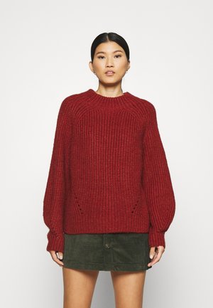 Maglione - dark maroon red
