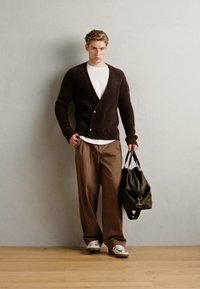 Scotch & Soda HAIRY CARDIGAN - Kardigán - demitasse
