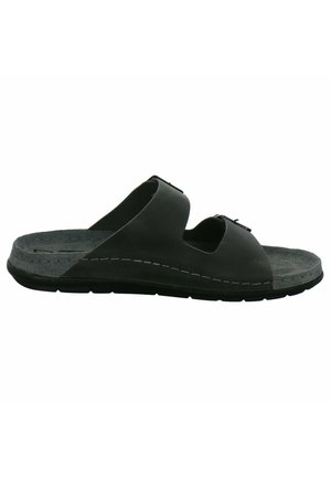 Slip-on sandaler - grau