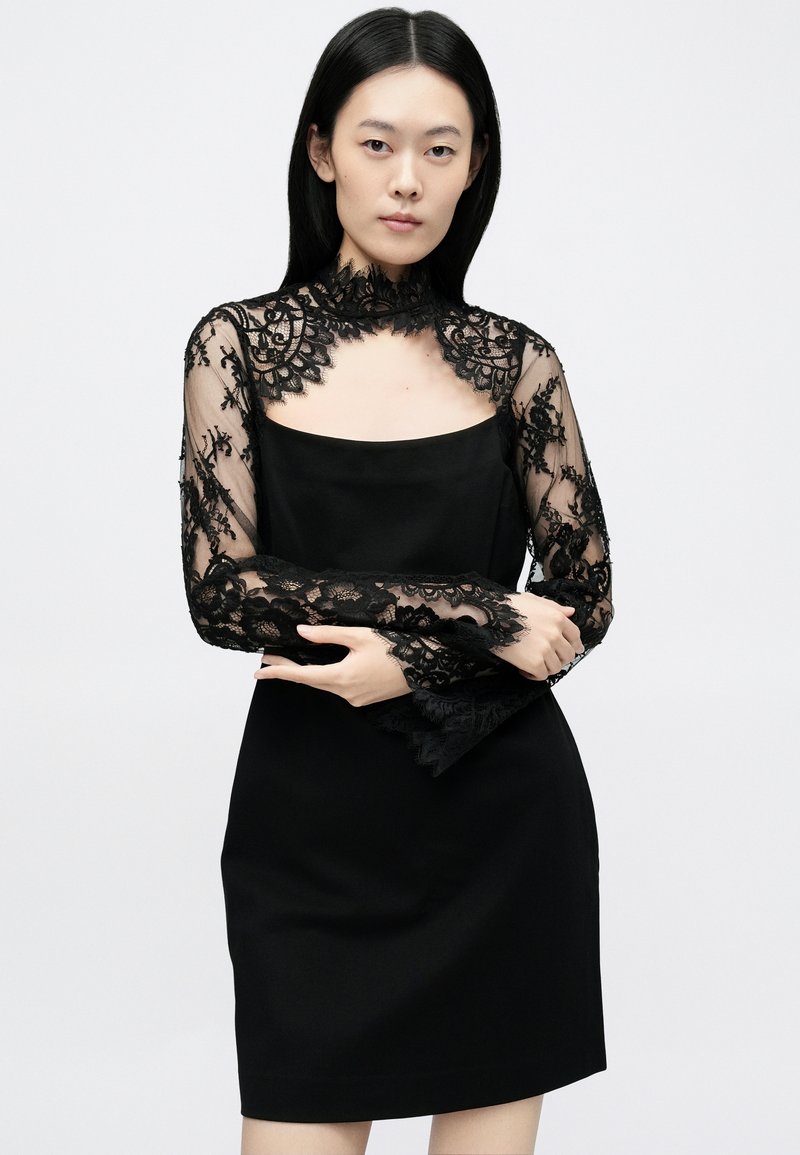 The Kooples ROBE - Cocktail dress / Party dress - black - Zalando.ie