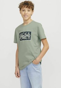 Jack & Jones Junior T-shirt imprimé - iceberg green
