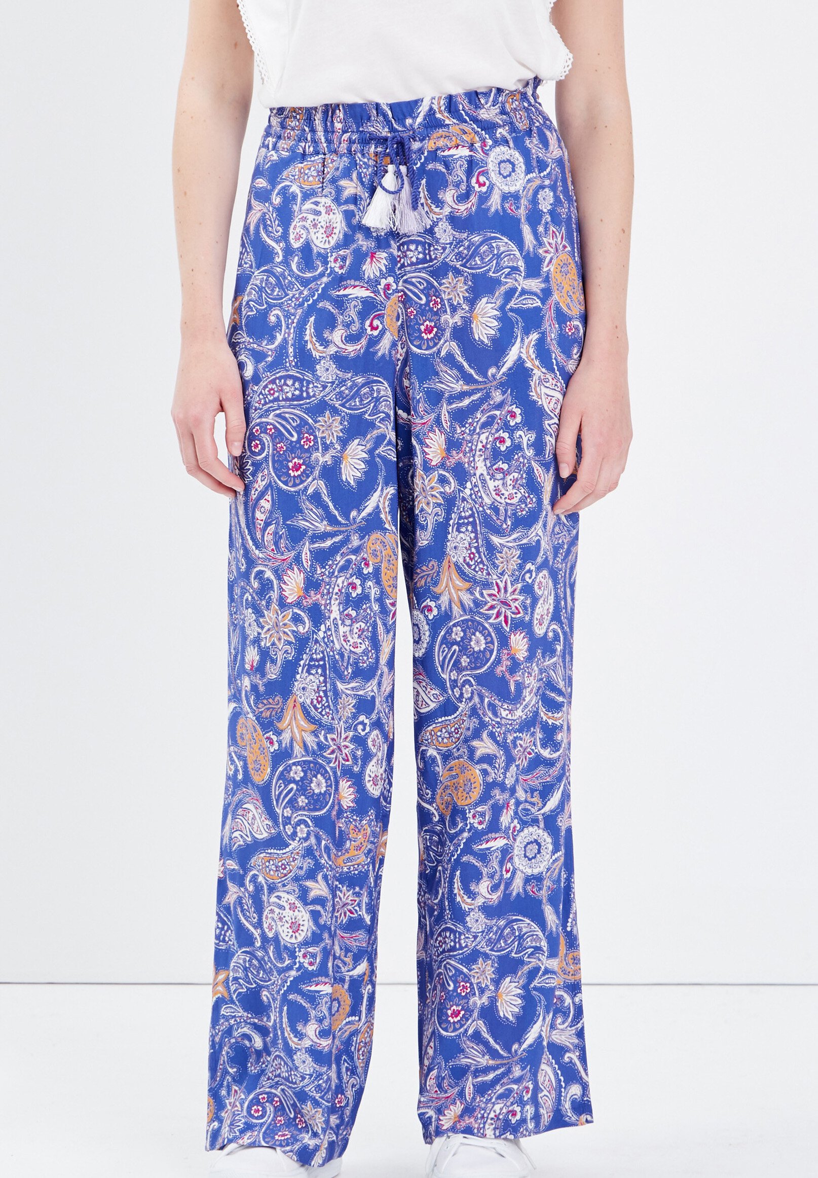 BONOBO Jeans Pantaloni - bleu lavande/blu screziato - Zalando.it