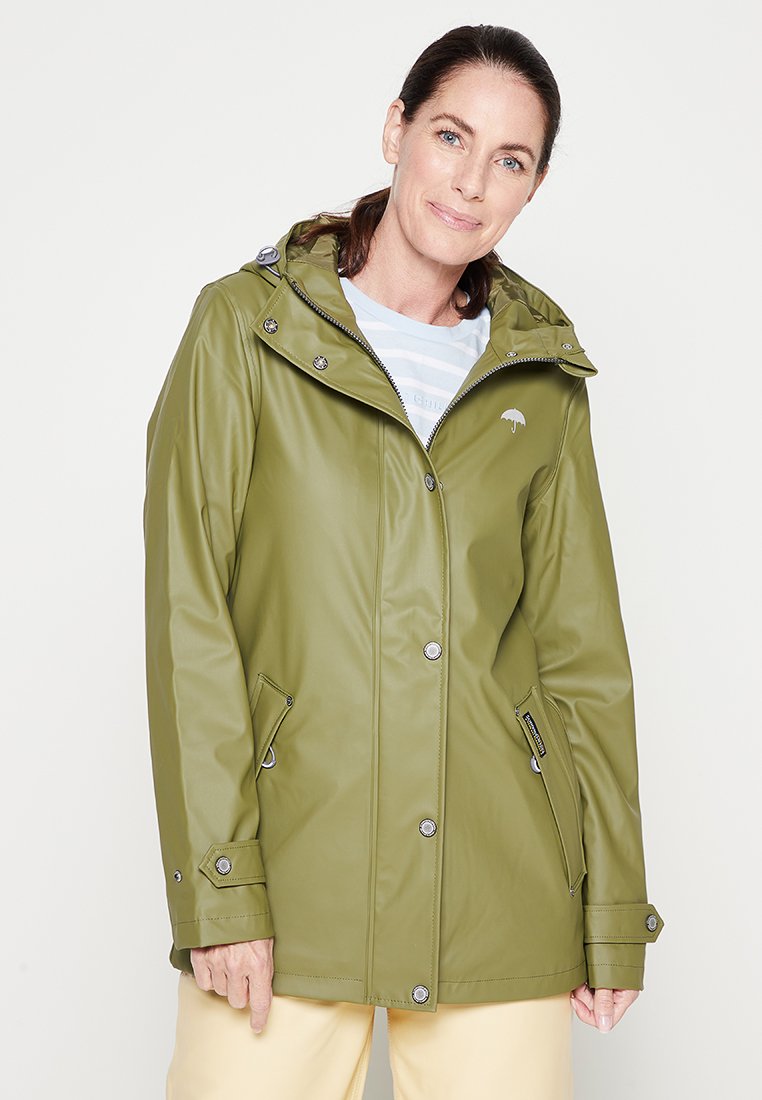 Schmuddelwedda Regenjas groen