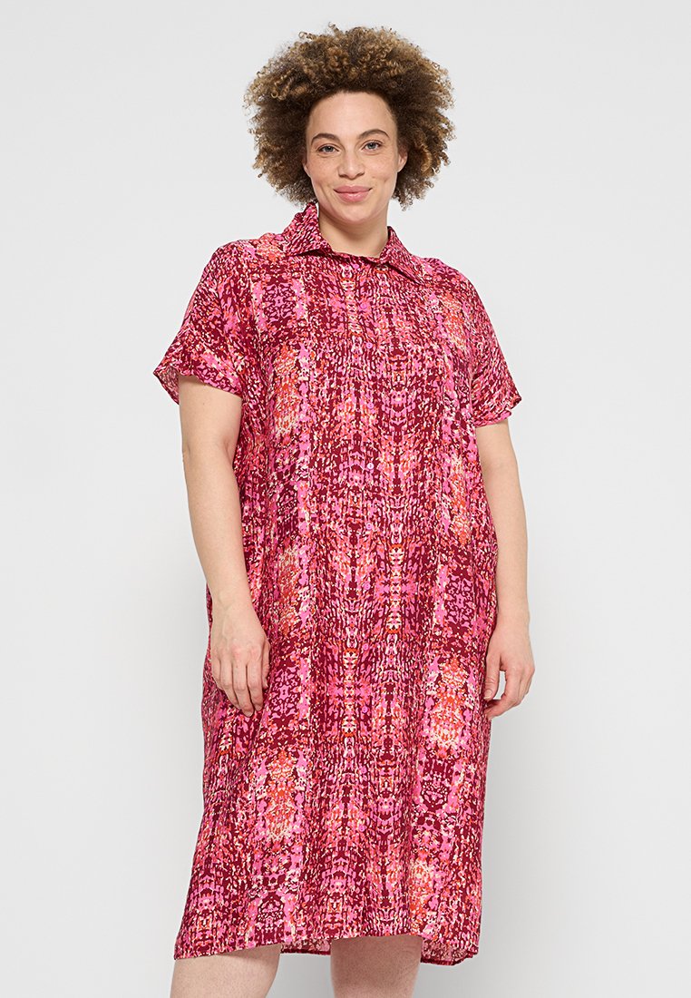 ONLY Carmakoma Blousejurk rood