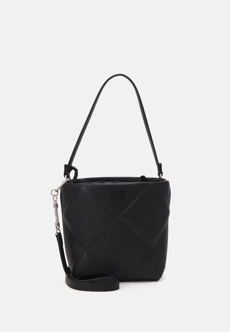 Calvin Klein QUILT BUCKET BAG - Handbag - black - Zalando.co.uk display picture 2