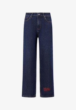 Ed Hardy, DRAGON AND SWORD - Vaqueros boyfriend - indigo