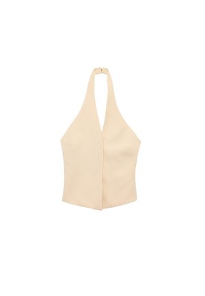Koton, HALTER NECK BLOUSE . - Débardeur - beige