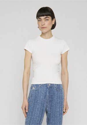 Urban Classics, LADIES SHORT SLIM TEE - T-shirt basic - white