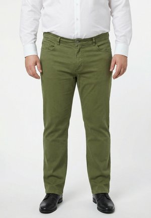 BOSTON PARK Jean slim - dark khaki